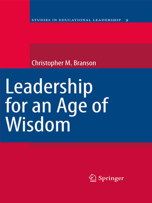cover image of Leadership for an Age of Wisdom